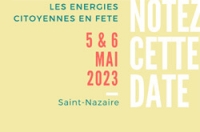 Les énergies citoyennes en fête - 5 & 6 mai 2023 - Notez cette date